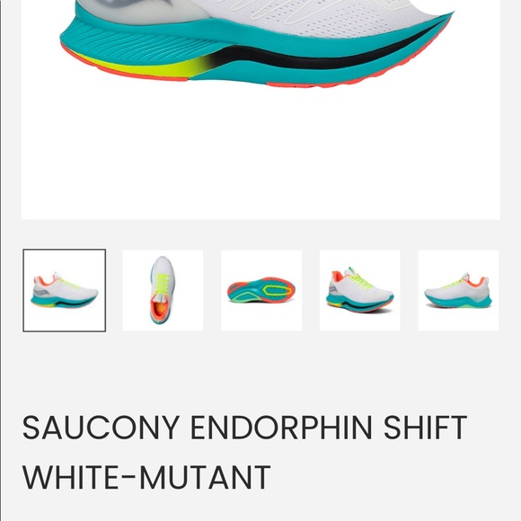 ✖️SOLD✖️Saucony Endorphin Shift Running Shoes - Mutant Men’s Size 7 (Women 8.5) - Picture 11 of 15